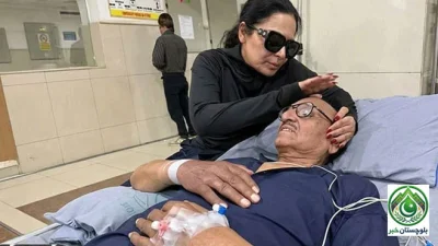 Actress Meera’s Father Suffers Severe Heart Attack, Three Arteries Blocked, Appeal for Prayers