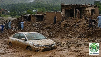 Orakzai torrential rains, flash floods affect dozens of shops and houses